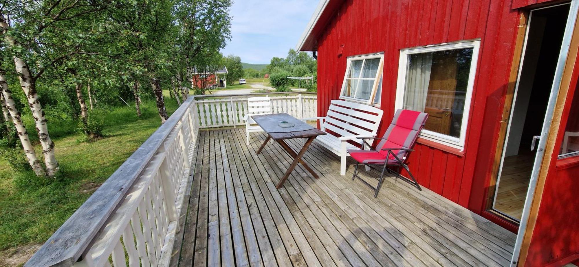 Bungalaven Lodge As Børselv Eksteriør bilde