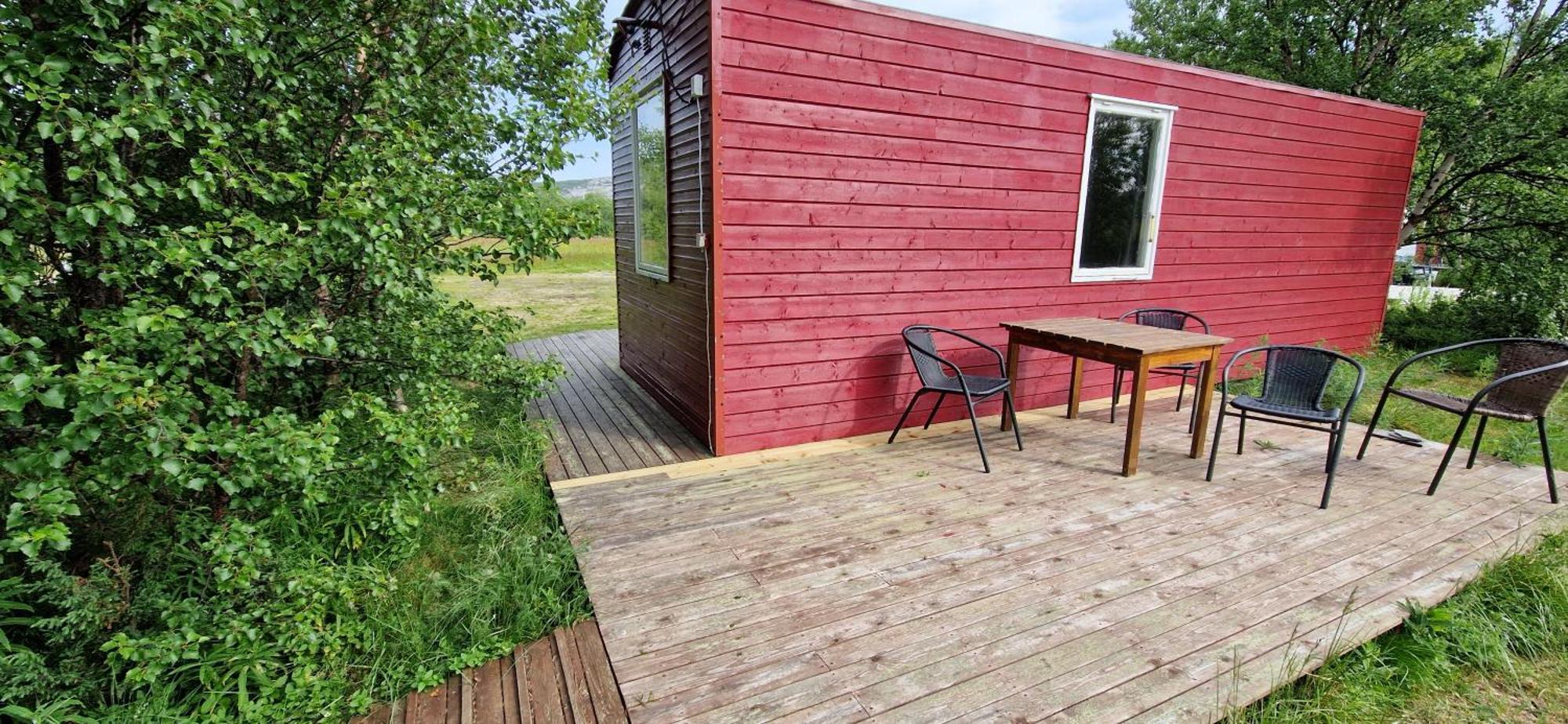 Bungalaven Lodge As Børselv Eksteriør bilde